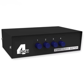 Audio,Video,Umschalter,Wahlschalter,Eingang,Cinch,stereo,Pult,Input,Control